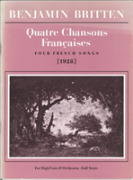 Quatre Chansons Françaises