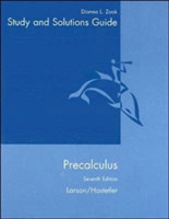 Student Solutions Guide for Larson/Hostetler, Precalculus, 7th