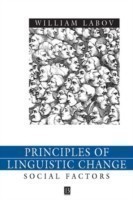 Principles of Linguistic Change, Volume 2 Social Factors