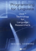 Programming for Linguists Java Technology for Language Researchers