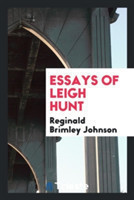 Essays of Leigh Hunt