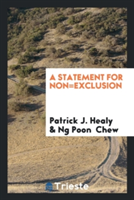 Statement for Non-Exclusion