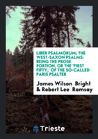 Liber Psalmorum; The West-Saxon Psalms