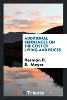Additional References on the Cost of Living and Prices