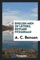 English Men of Letters; Edward Fitzgerald