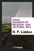 Some Elements of Religion