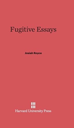 Fugitive Essays