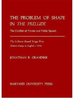 Problem of Shape in The Prelude The Conflict of Private and Public Speech