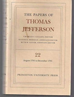 Papers of Thomas Jefferson, Volume 22