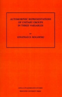 Automorphic Representation of Unitary Groups in Three Variables. (AM-123), Volume 123