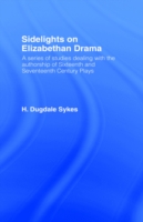 Sidelights on Elizabethan Drama