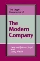 Legal Framework of the Modern Company