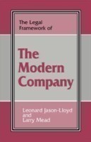 Legal Framework of the Modern Company