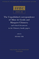 Unpublished correspondence of Mme de Genlis and Margaret Chinnery