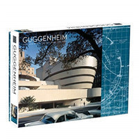 Frank Lloyd Wright Guggenheim 2-Sided 500 Piece Puzzle