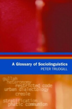 Glossary of Sociolinguistics