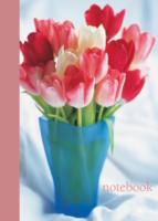 Lined Notebook: Pink Tulips