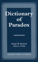 Dictionary of Paradox