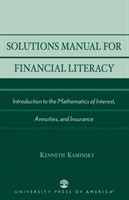 Solutions Manual for Financial Literacy