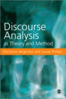 Discourse Analysis as Theory and Method