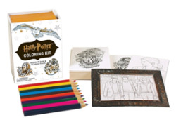 Harry Potter Coloring Kit, m. Buch, m. Beilage