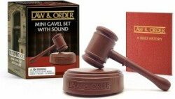 Law & Order: Mini Gavel Set with Sound