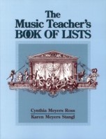 Music Teacher's Book of Lists