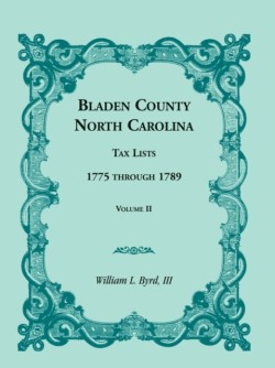 Bladen County, North Carolina, Tax Lists