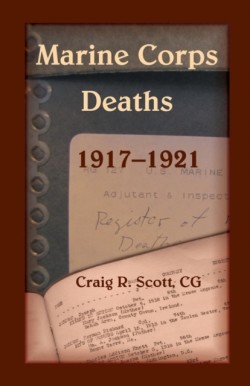 Marine Corps Deaths, 1917-1921