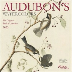 Audubon's Watercolors 2025 Wall Calendar