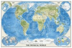 World Physical, Enlarged &, Tubed