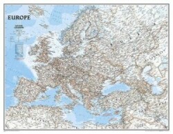 Europe Classic, Enlarged &, Laminated