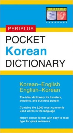 Pocket Korean Dictionary Korean-English English-Korean
