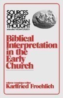 Biblical Interpretation in the Early Church