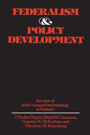 Federalism and Policy Development