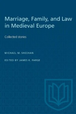 Marriage, Family, and Law in Medieval Europe