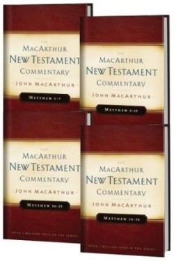 Matthew 1-28 Macarthur New Testament Commentary Four Volume