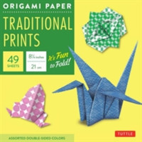 Origami Paper - Traditional Prints - 8 1/4" - 49 Sheets