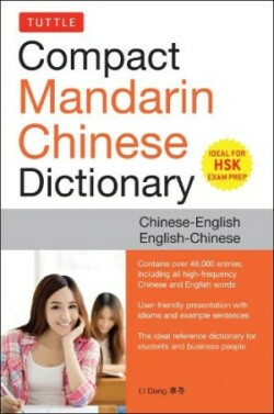 Tuttle Compact Mandarin Chinese Dictionary Chinese-English English-Chinese [All HSK Levels, Fully Romanized]