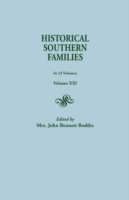 Historical Southern Families. in 23 Volumes. Volume XXI