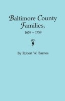 Baltimore County Families, 1659-1759