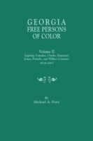 Georgia Free Persons of Color. Volume II