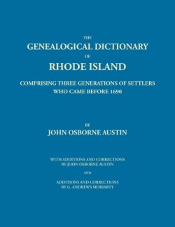 Genealogical Dictionary of Rhode Island