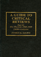 Guide to Critical Reviews, Part II