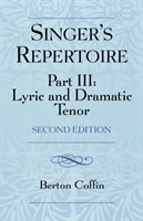 Singer's Repertoire, Part III