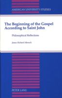 Beginning of the Gospel According to Saint John