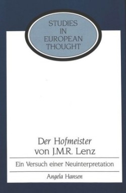Hofmeister von J. M. R. Lenz