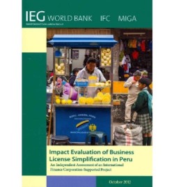 Impact Evaluation of Business License Simplification in Peru