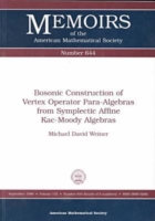 Bosonic Construction of Vertex Operator Par-algebras from Symplectic Affine Kac-Moody Algebras