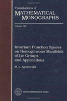 Invariant Function Spaces on Homogenous Manifolds of Lie Groups and Applications